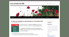 Desktop Screenshot of cdi.lycee-saintnicolas-laprovidence.fr